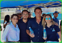 Investimento histórico em saneamento.