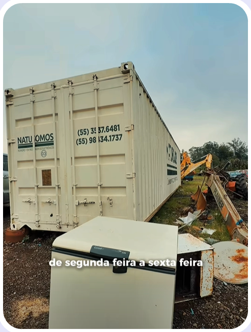 Um contêiner disponível.