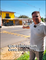 Lombada Ecológica na Av. Dom Pedro II.