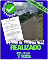 Pedido realizado e trabalho entregue!