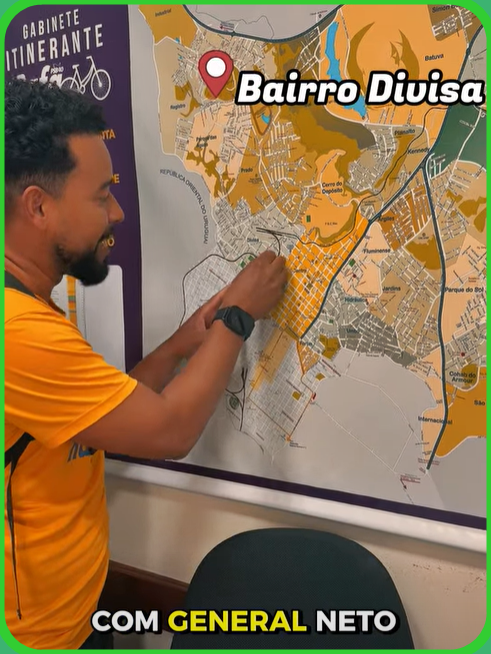 Gabinete Itinerante no bairro Bairro Divisa