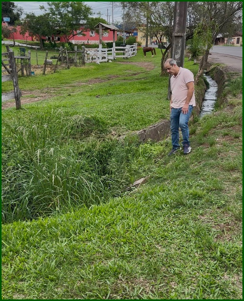 Situação dos bueiros.