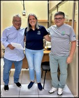 Agenda na Secretaria Municipal de Saúde.