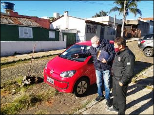 Pedido de reparação de Rua