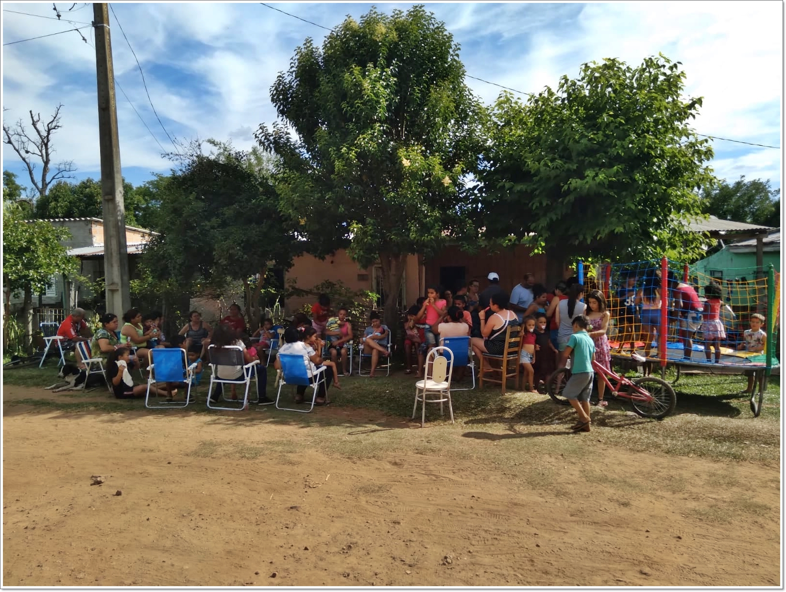  Festa de natal para crianças.