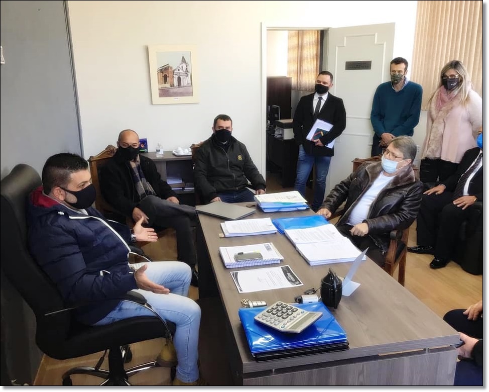 Deputado Federal esteve em visita a Câmara Municipal