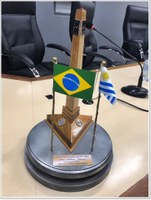 Entrega de troféus.