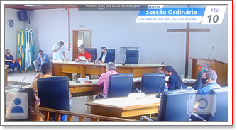 Sessão Ordinária do dia 10 de fevereiro.