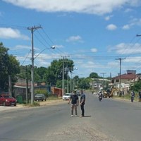 Cruzamento da Rua Vicente Ilha de Vargas com Av. Saldanha da Gama