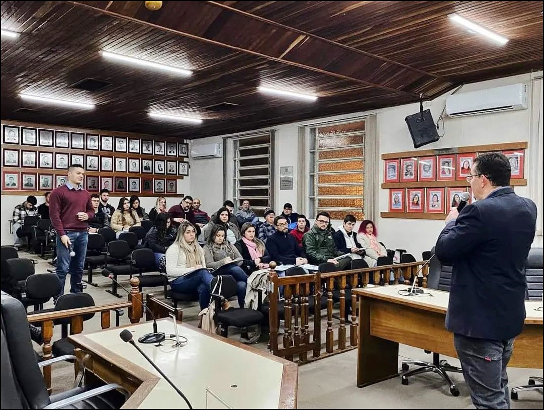 Palestra sobre Orçamento Público Municipal.