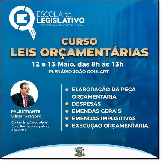 Prática da execução orçamentária.