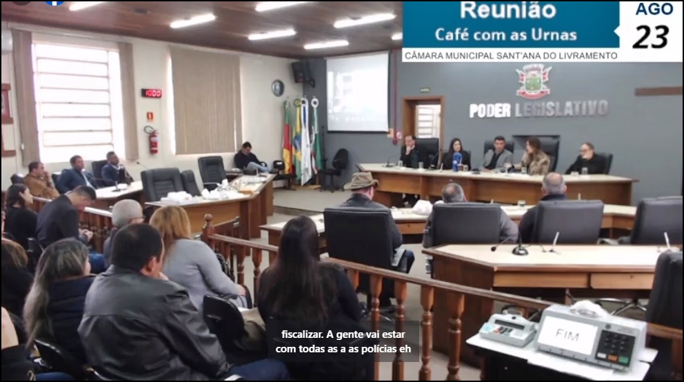 Aconteceu o primeiro "Café com as Urnas".