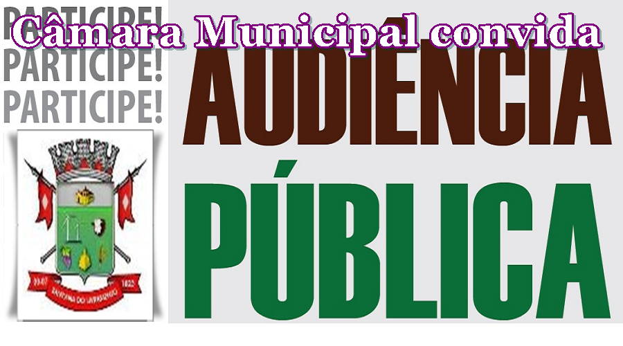 Convite para Audiência Pública