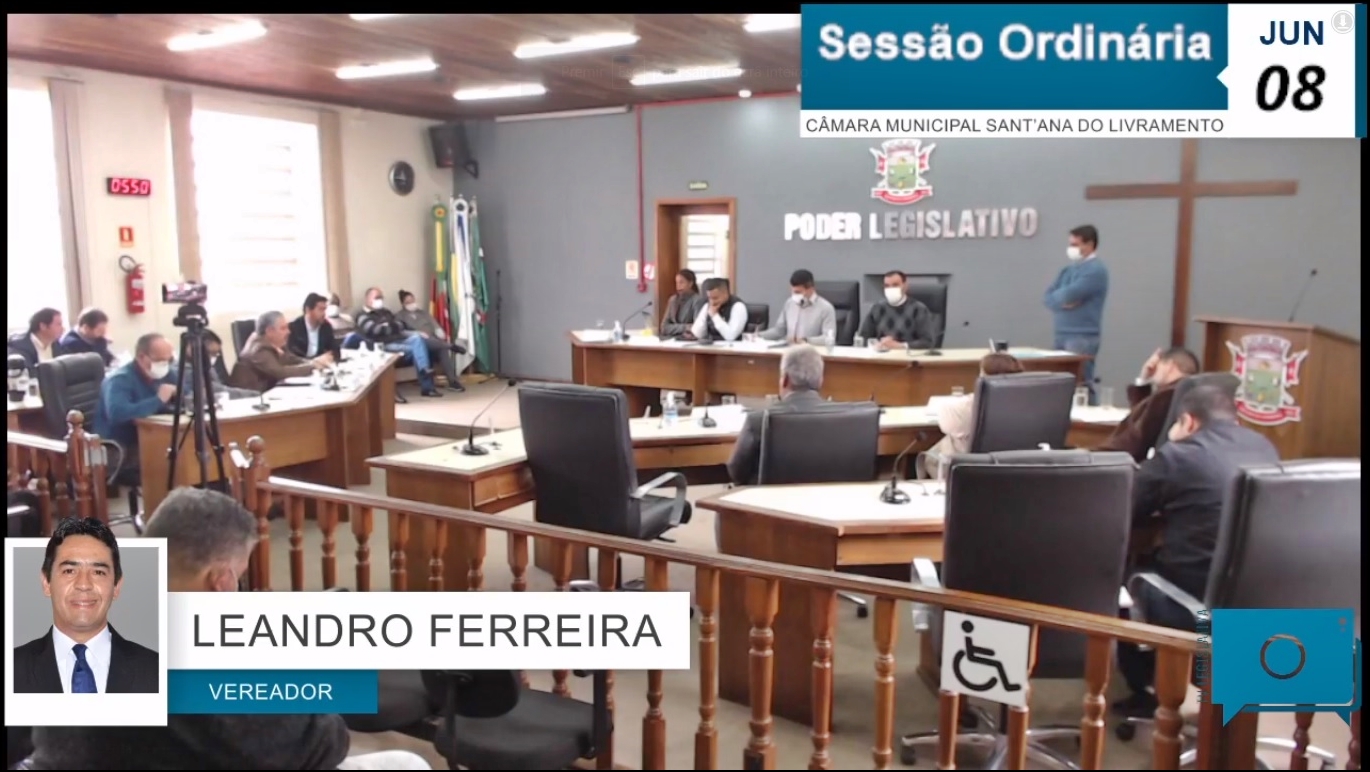 Sessão Ordinária dia  08-06-20