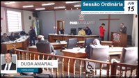  Sessão Ordinária dia 15 de Junho.