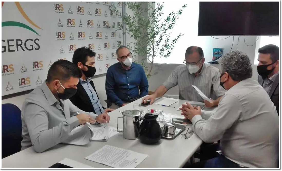 Apresentação de documentos.