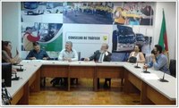 Reunião no DAER.