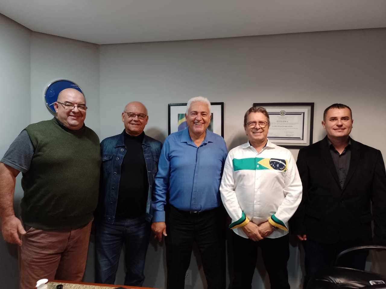  Agenda com o deputado federal.