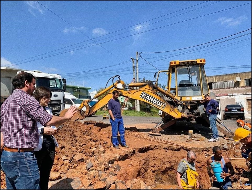 Reestruturação Pluvial da Rua Júlio de Castilhos à Rua Duque de Caxias.