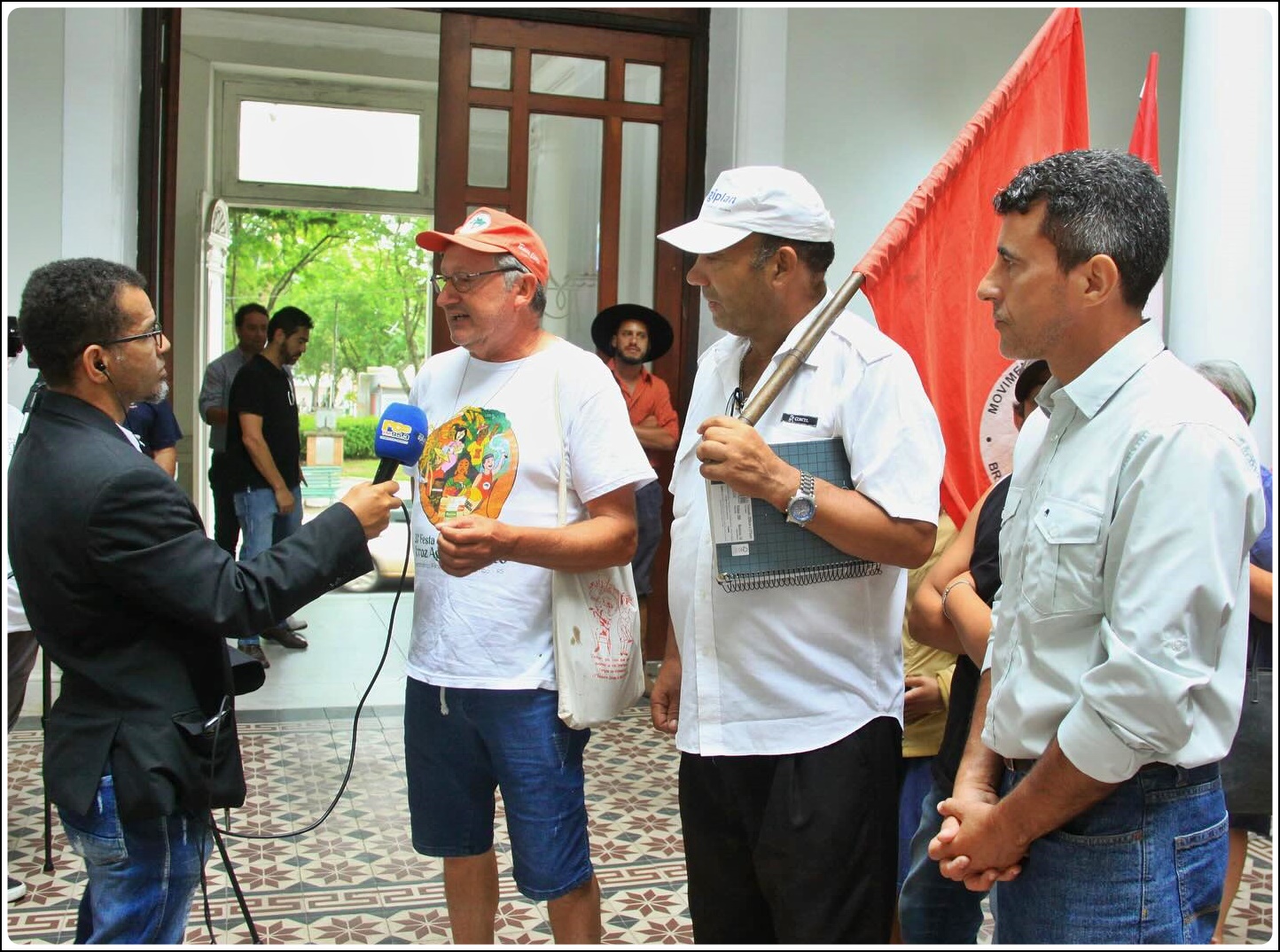 Condições das estradas rurais de Livramento.