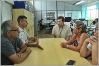 Jazidas de minerais no município.