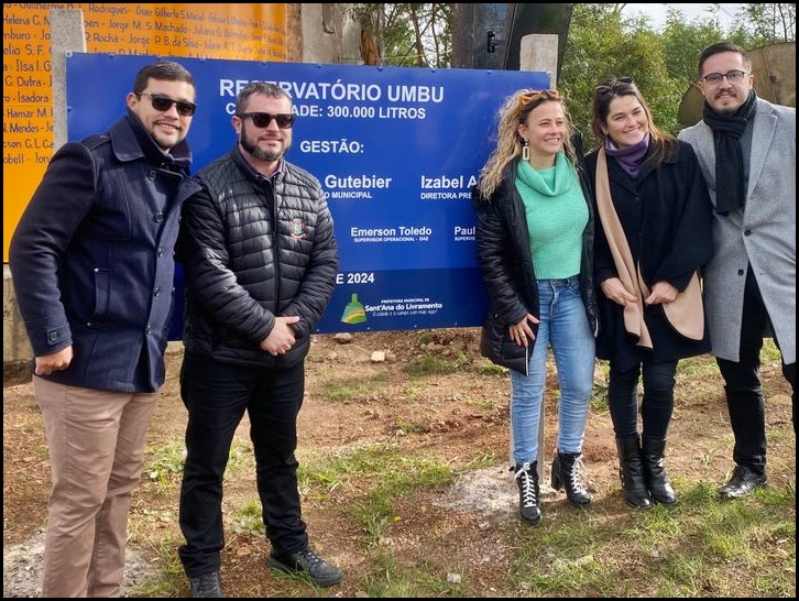 Participação em inauguração.