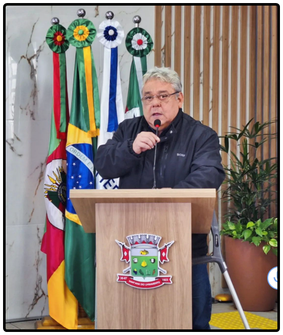 Jovem laçador recebe  homenagem.