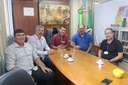 Vereadores participam de reunião Vereadores participam de reunião