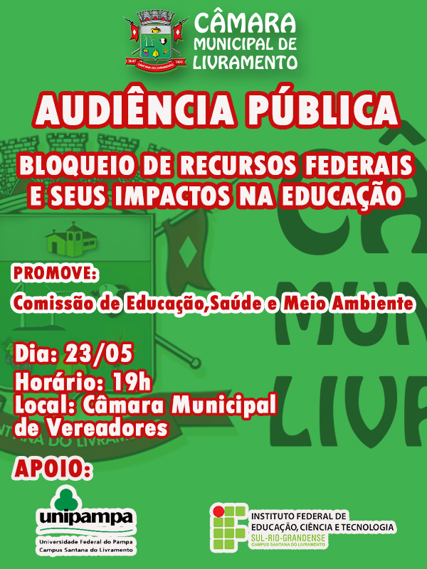 Convite para Audiência Pública