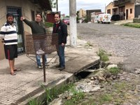 Parlamentar visita os Bairros Bela Vista e Fluminense.